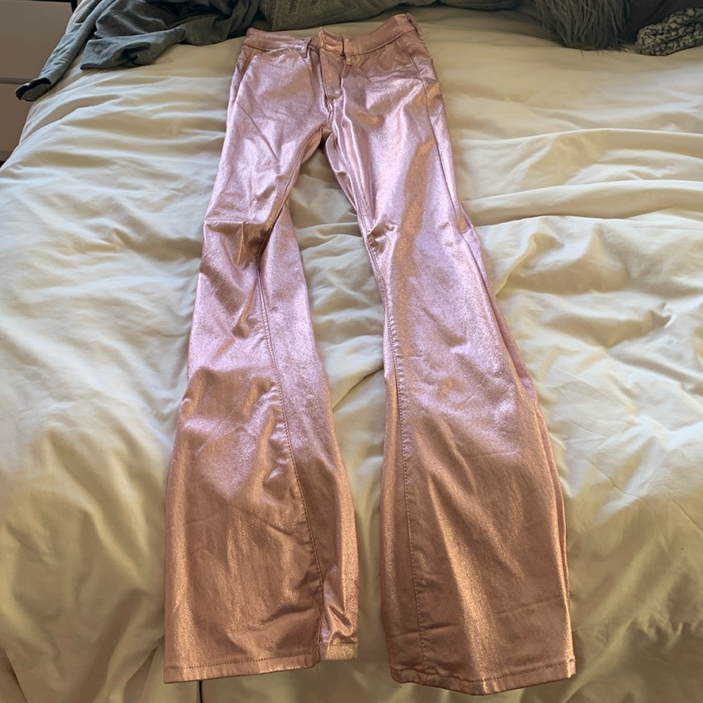 Edikted Sparkly pink pants